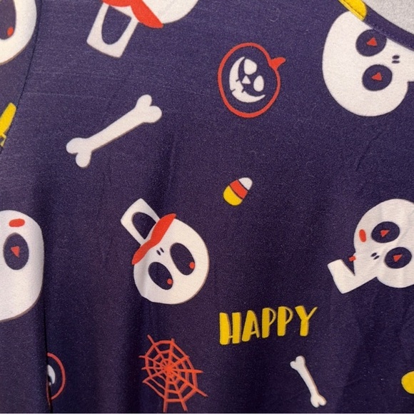 St. John’s Bay Halloween Graphic Dress – Skulls & Bones – Black – Size L - Picture 4 of 6